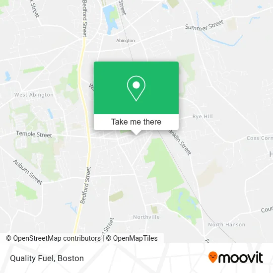 Quality Fuel map