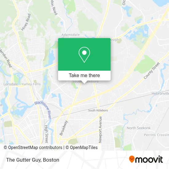 The Gutter Guy map