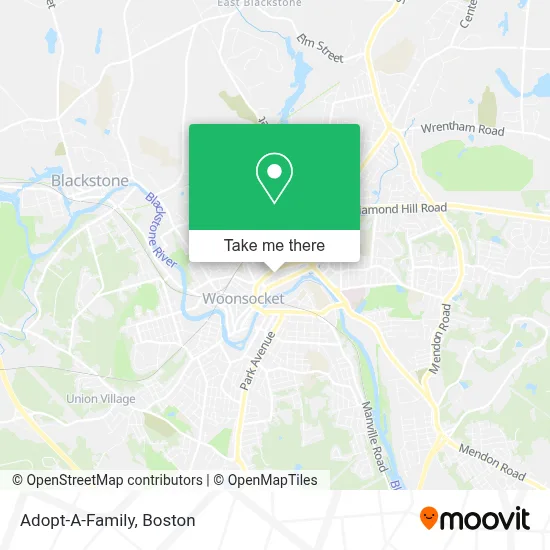 Adopt-A-Family map
