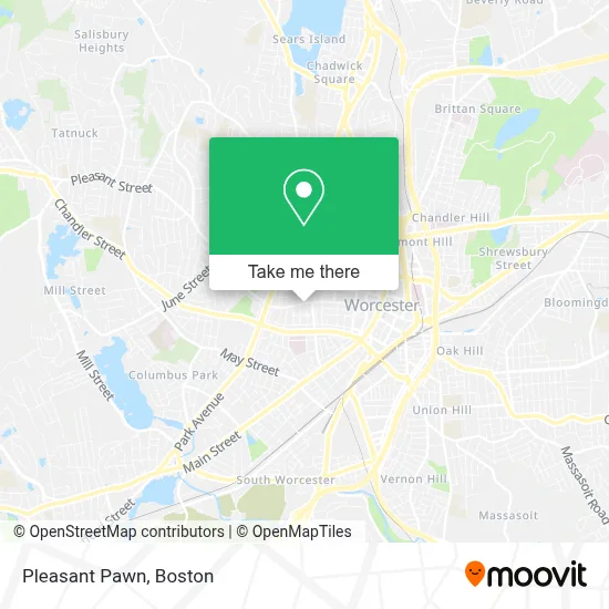 Pleasant Pawn map