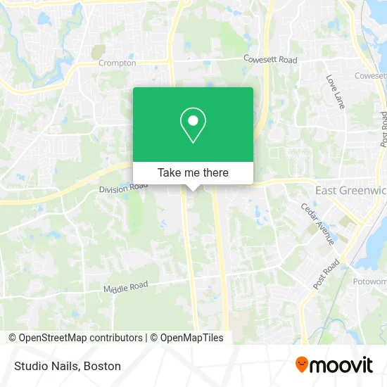Studio Nails map