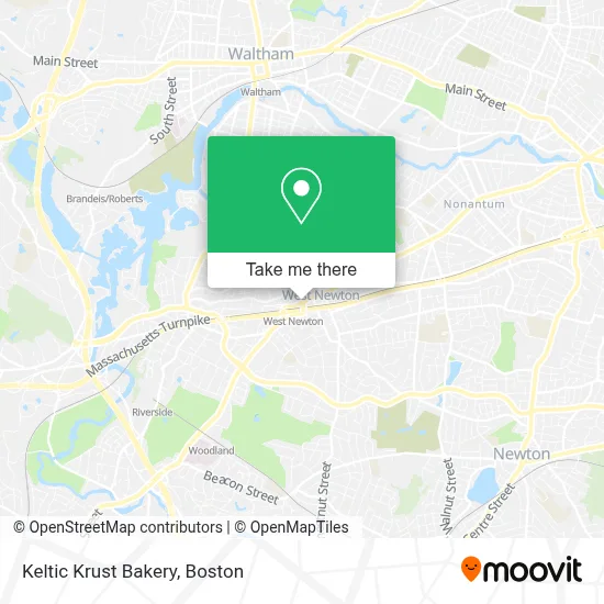 Keltic Krust Bakery map