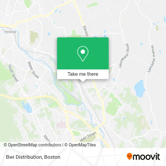 Bwi Distribution map