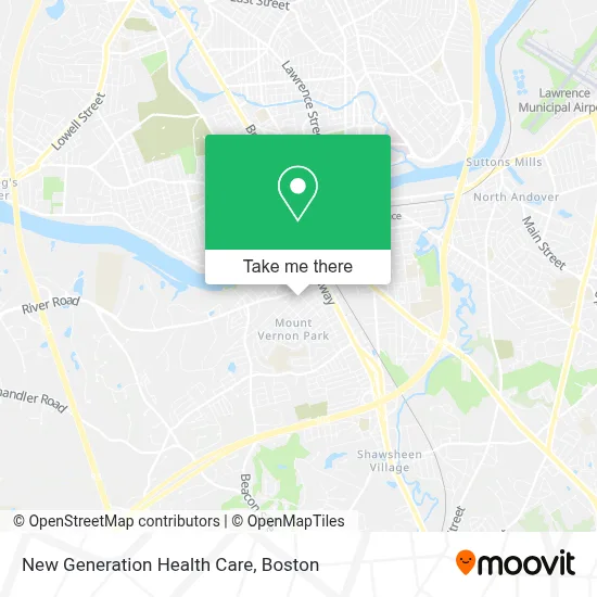 New Generation Health Care map