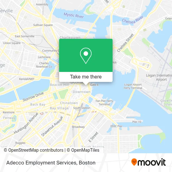 Adecco Employment Services map