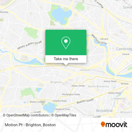 Motion Pt - Brighton map