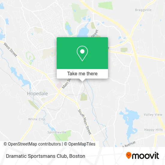 Dramatic Sportsmans Club map
