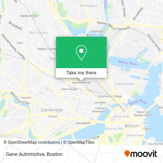 Gene Automotive map