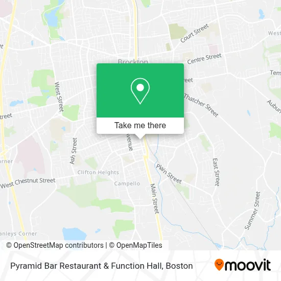 Pyramid Bar Restaurant & Function Hall map