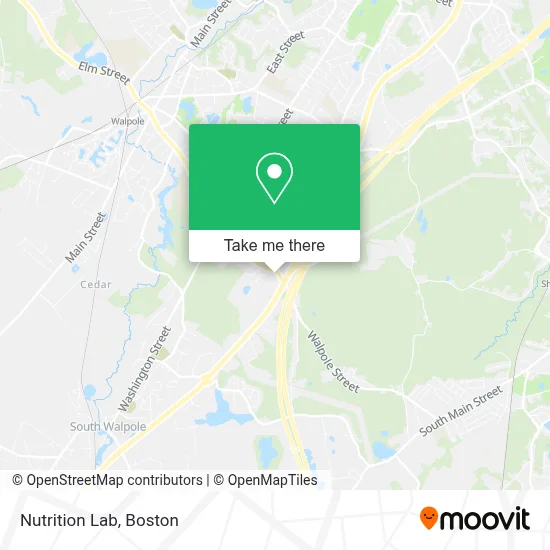 Nutrition Lab map