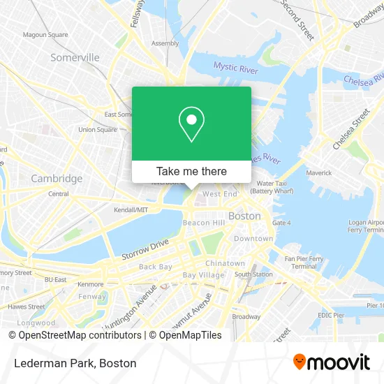 Lederman Park map