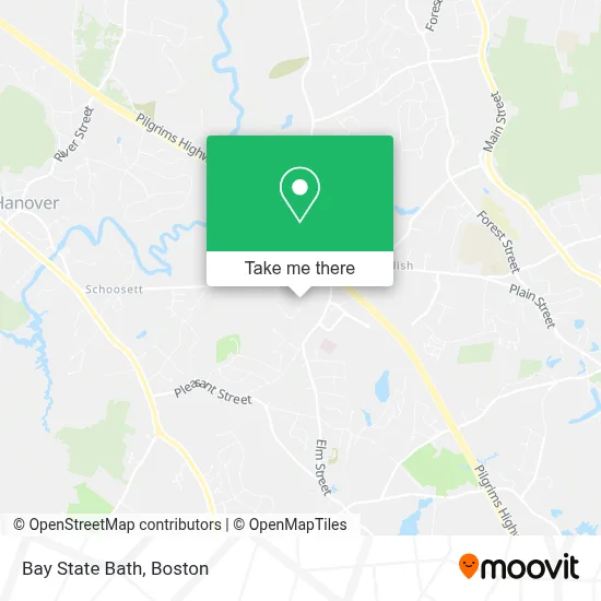 Bay State Bath map