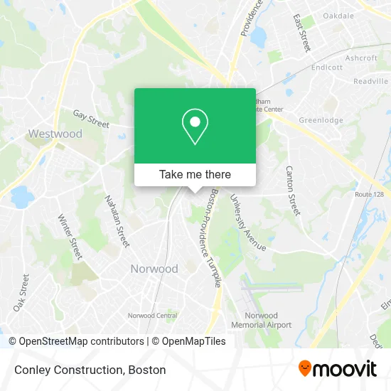 Conley Construction map