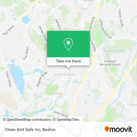 Clean And Safe Inc map