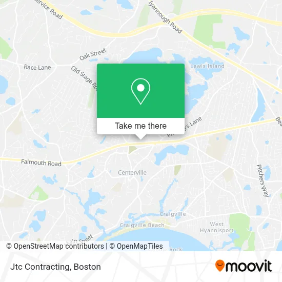 Jtc Contracting map