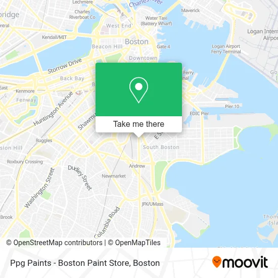 Ppg Paints - Boston Paint Store map