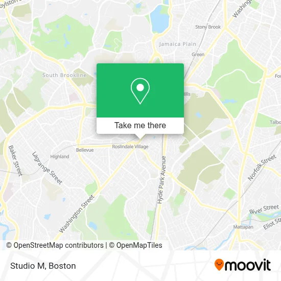 Studio M map