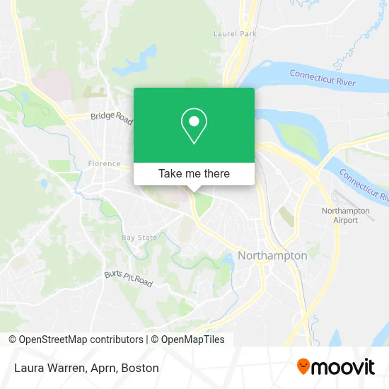 Laura Warren, Aprn map