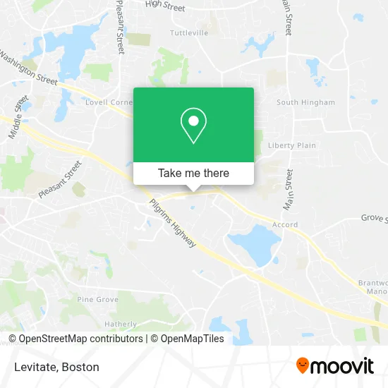 Levitate map