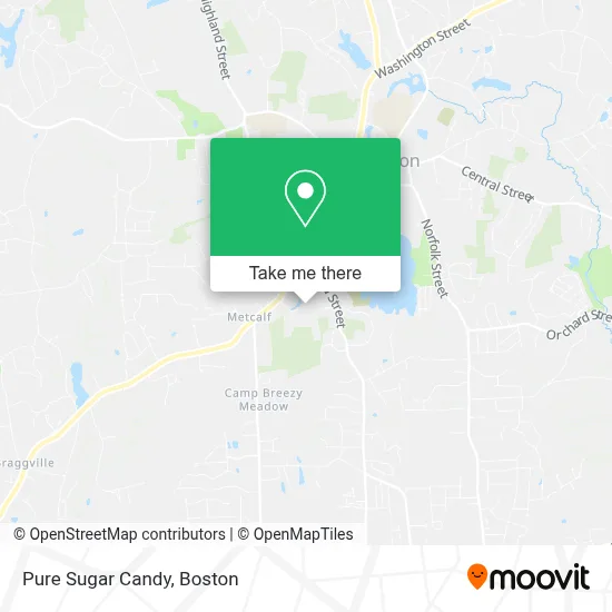 Pure Sugar Candy map