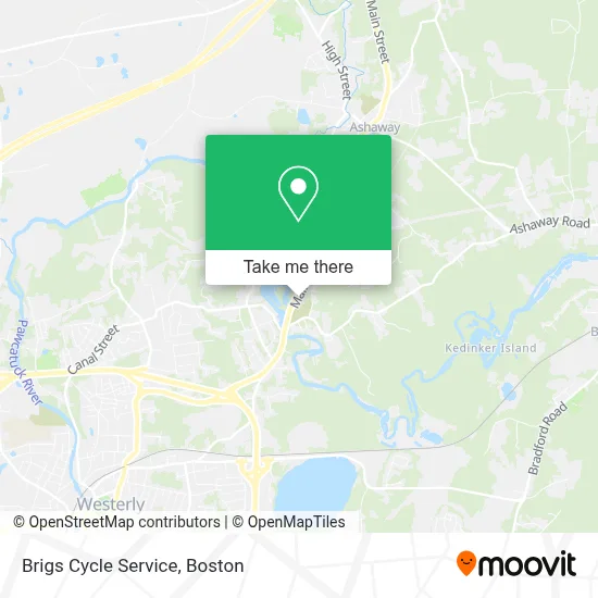 Brigs Cycle Service map