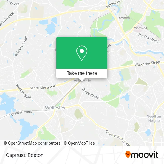 Captrust map