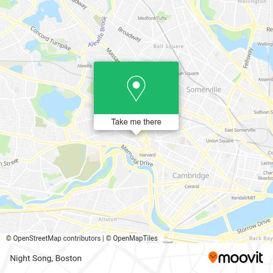 Night Song map