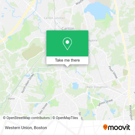 Western Union map