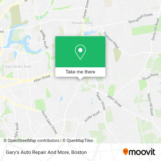 Gary's Auto Repair And More map