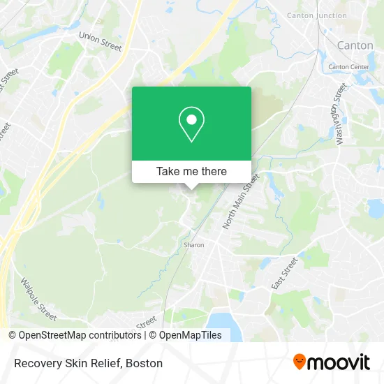 Recovery Skin Relief map