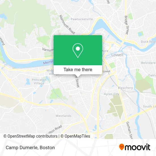 Camp Dumerle map