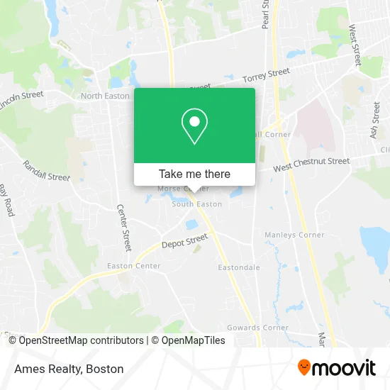 Ames Realty map