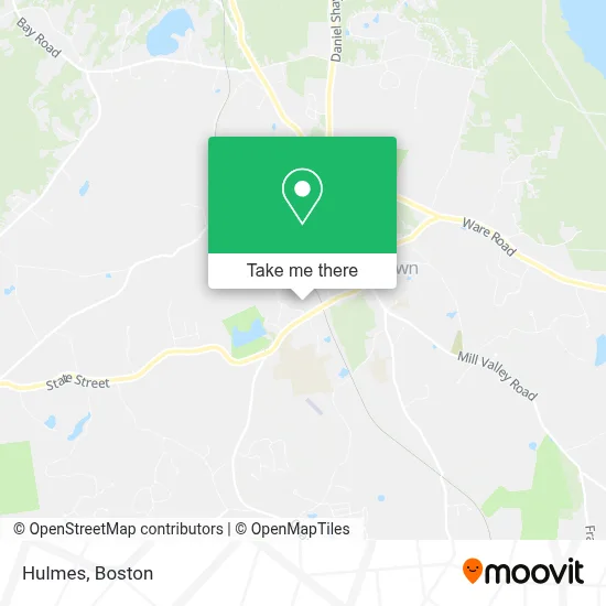 Hulmes map