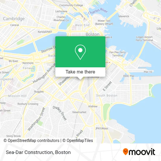 Sea-Dar Construction map