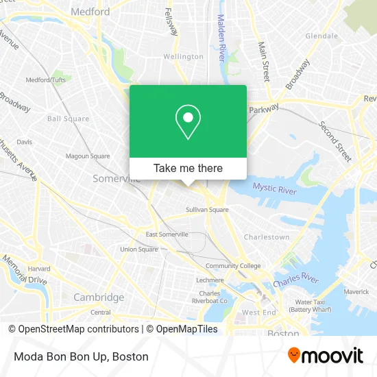 Moda Bon Bon Up map