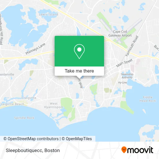 Sleepboutiquecc map
