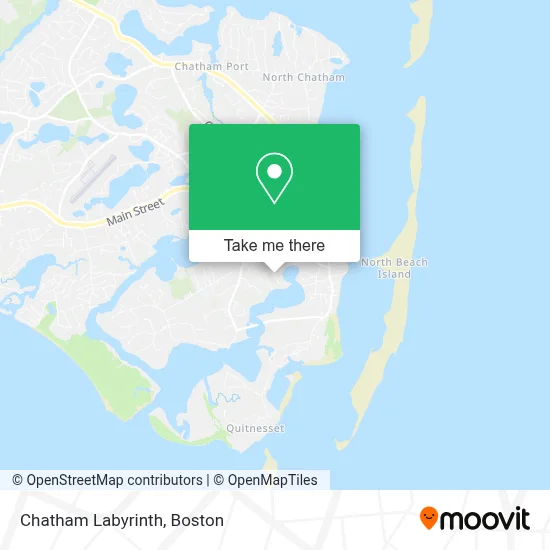 Chatham Labyrinth map
