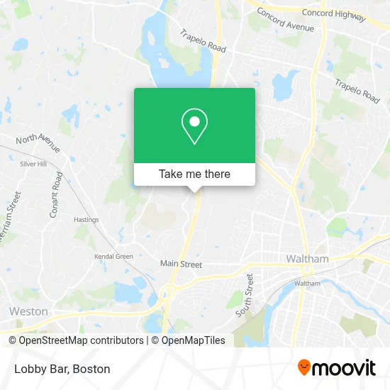 Lobby Bar map