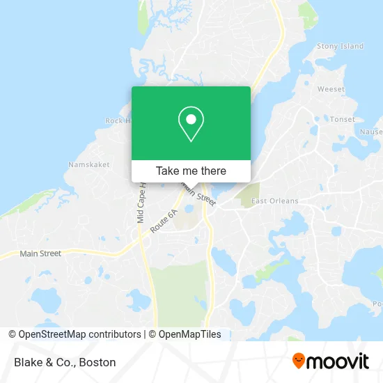 Blake & Co. map