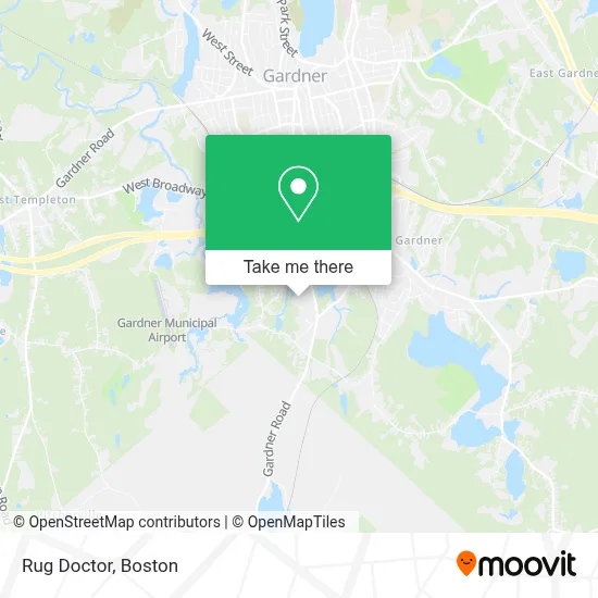 Rug Doctor map