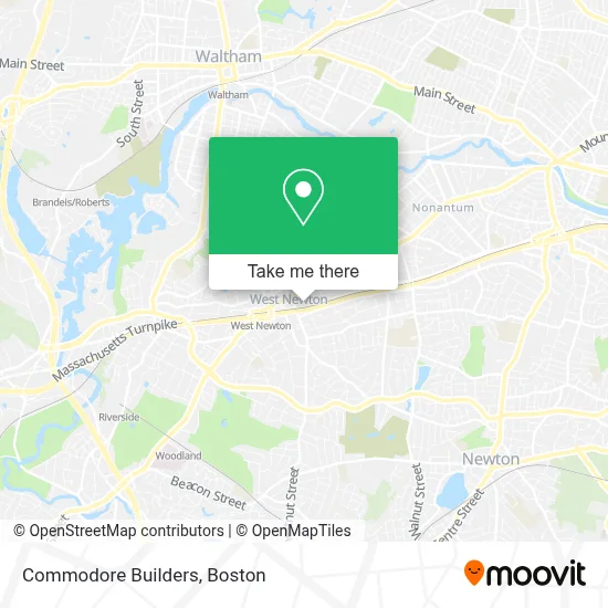 Commodore Builders map