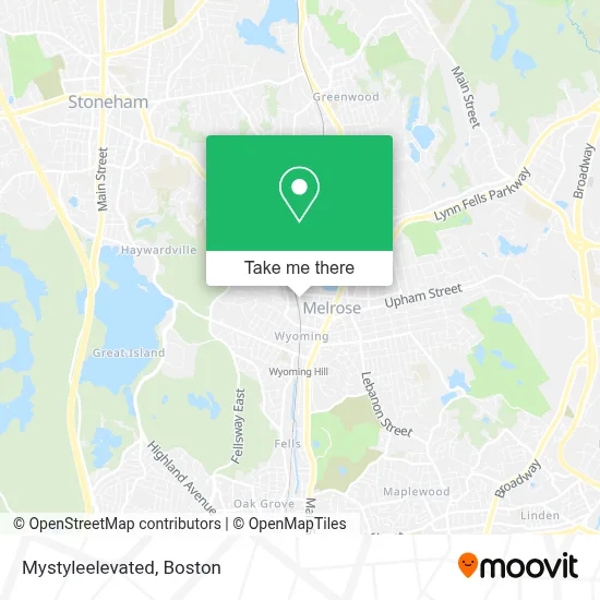 Mystyleelevated map