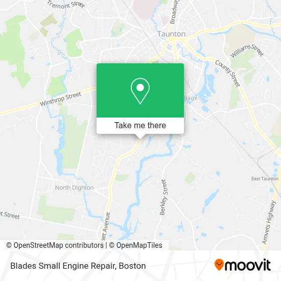 Blades Small Engine Repair map