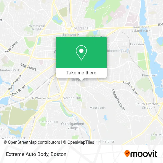 Extreme Auto Body map
