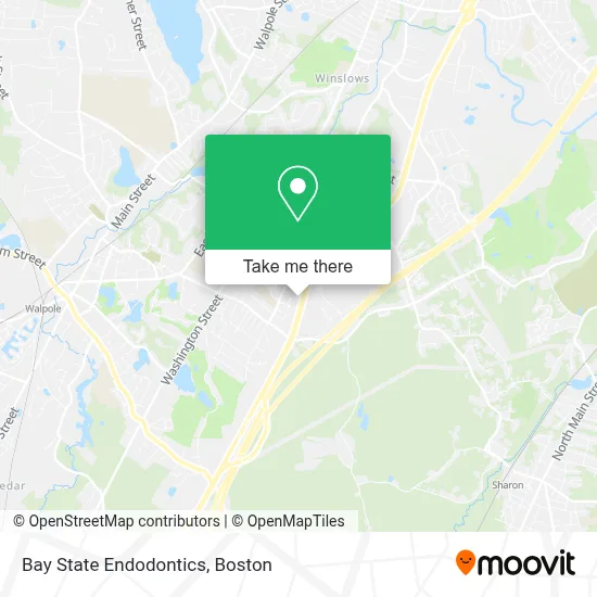 Bay State Endodontics map