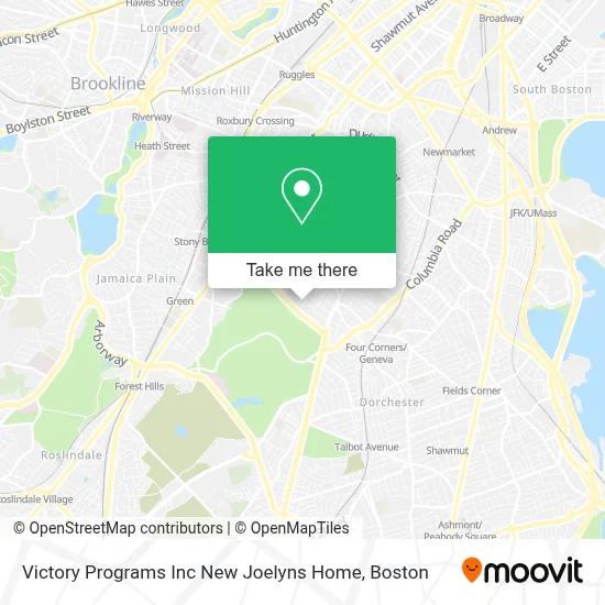 Victory Programs Inc New Joelyns Home map