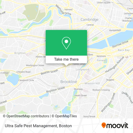 Ultra Safe Pest Management map