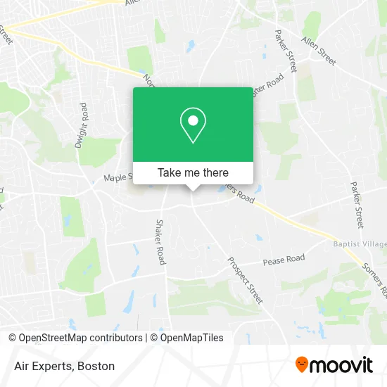 Air Experts map