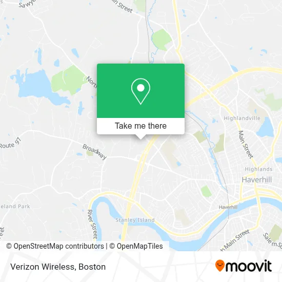Verizon Wireless map