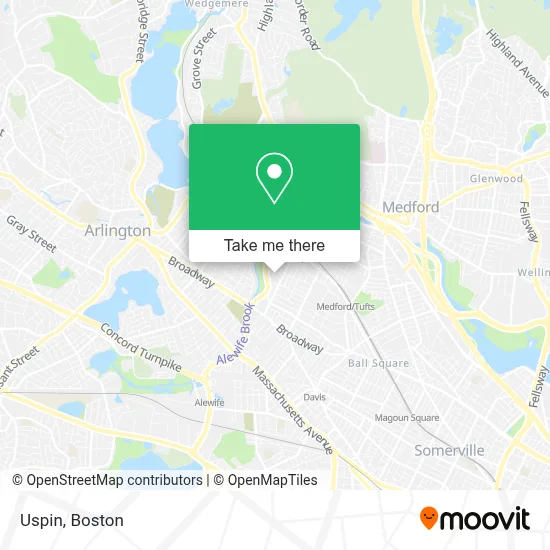 Uspin map